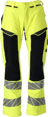 Produktbild von Mascot Warnschutz-Bundhose 21379-281 Gr. 90C56 hi-vis yellow/dark navy