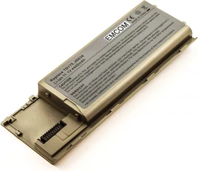 Produktbild von Akku für Dell Latitude 830N, D620, D630, D631, Precision M2300, wie 0DU158, 0GD775, 0GD776, silber