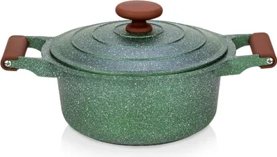 Imagen del producto de Olla con revestimiento antiadherente de granito de cinco capas