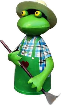 Produktbild von Zaunhocker Gärtner Frosch Rechen