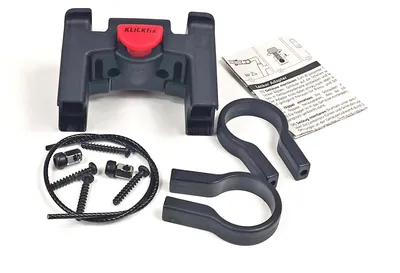 Produktbild von KLICKfix Lenker Adapter oversize, Adapter für Lenkerhalterung, Schwarz, Rot