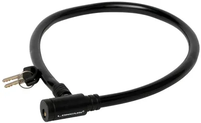 Produktbild von Longus Klasik 6/650 Black Schloss-Stahlkabel