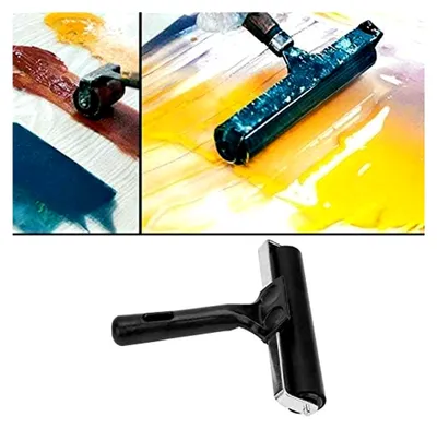 Produktbild von Gummiwalze für Druckgrafik und Acrylfarbe