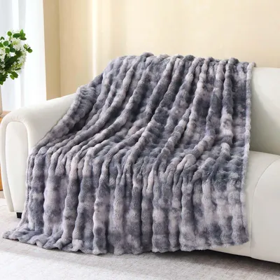 Produktbild von SolidKeus - Kuscheldecke Grau, 130x150 cm, aus weichem Fleece
