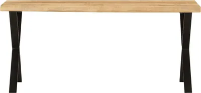 Produktbild von vidaXL Bank Baumkante 105 cm Massivholz Mango