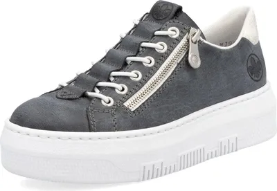 Produktbild von Rieker  Damenschuhe sportlicher Schnürer Metallic Freizeit, Schuhgröße:38 EU