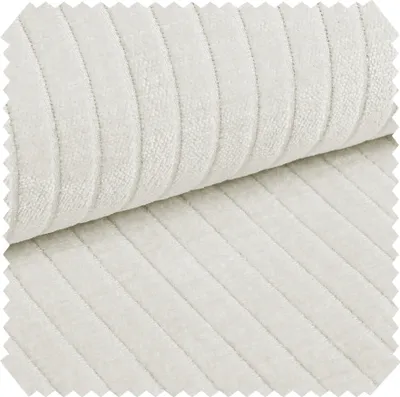 Produktbild von novely® PERMO Möbelstoff Breitcord-Optik Polsterstoff Luxus 380g/m² Hohe UV-Beständigkeit (7-8/8) | Meterware | 1lfm - Farbe: 20 Creme