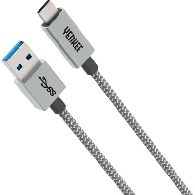 Obrázek produktu pro YENKEE YCU 311 GY 1 m Synchronizační a nabíjecí USB kabel 3.1 Gen 1, 1 m