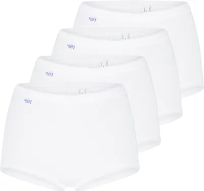 Produktbild von sloggi 4er Pack Basic+ Maxi Slip Perfekter Sitz, Mit feinen Details, Angenehm auf der Haut