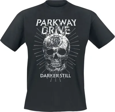 Produktbild von Parkway Drive T-Shirt Herren Smoke Skull schwarz S