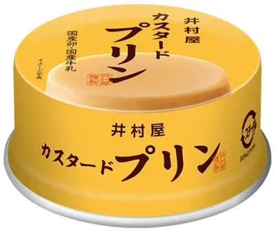 Produktbild von Imuraya | Japanischer Milchpudding - 75g - Dosenpudding - Milchgeschmack - Süßigkeit