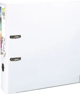 Image de Exacompta 10x Classeur à levier Prem'Touch PP Dos 80mm A4 maxi. Blanc 53348E