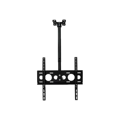 Immagine prodotto di Supporto a soffitto per TV, estensibile fino a 2 m, ruotabile a sinistra-destra, adatto per televisori da 26-55 pollici, capacità di carico max. 40 kg, VESA fino a 400×400 mm【DJ0322】