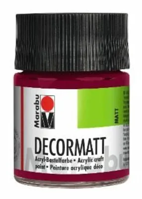 Produktbild von Marabu 1401 05 034 Decormatt Acryl Bordeaux 50 ml