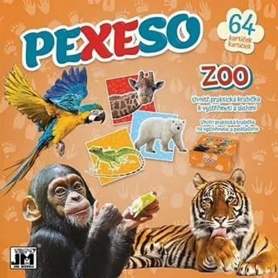 Obrázek produktu pro Zoo - Pexeso v sešitu