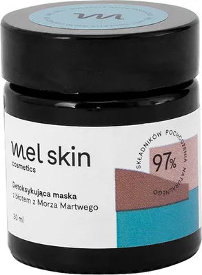 Obrázok produktu pre Mel Očisťujúca maska s bahnom z Mŕtveho mora, 30 ml.