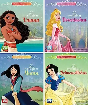 Produktbild von Nelson Mini-Bücher: Disney Prinzessin 21-24