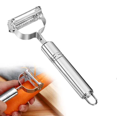 3-in-1 Sparschäler, Gemüseschäler, Julienne-Schneider, Y-Schäler