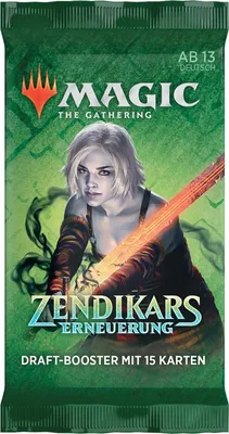 Produktbild von Zendikar Rising Draft Booster - deutsch