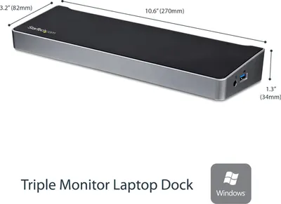 Zdjęcie produktu dla STARTECH.COM 2776397 Docking Station USB 3.0