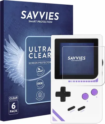 Produktbild von 6x Für Modretro Chromatic Schutzfolie Savvies Displayschutz Display Schutz Folie Klar Transparent