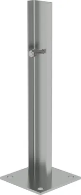 Image de Plaque de base acier galvanisé 63253