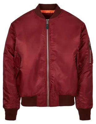 Produktbild von Build Your Brand - "MA1" Jacke für Herren TN3668 (L) (Burgunderrot)