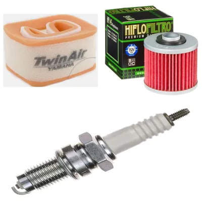 Obrázok produktu pre Súprava náhradných dielov pre Yamaha XT 600 Z Tenere 1983: vzduchový filter, olejový filter, zapaľovacia sviečka od pamoto –