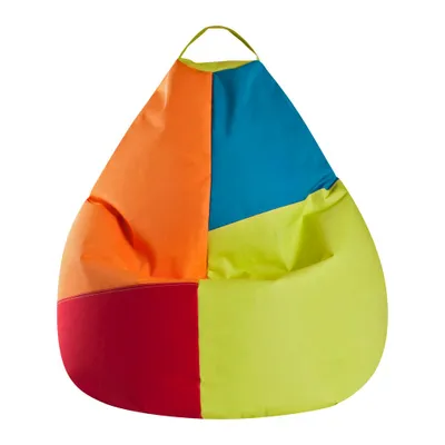 Produktbild von Magma Heimtex Kindersitzsack XL Harklekin Beanbag 70x110 Indoor Kindergartenmöbel, bunt