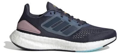 Produktbild von adidas Pureboost 22 Laufschuhe mit Boost Dämpfung und Continental-Sohle für kurze Läufe