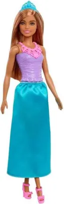 Immagine prodotto di Barbie PRINCIPESSA DUMP HGR03 con abito blu
