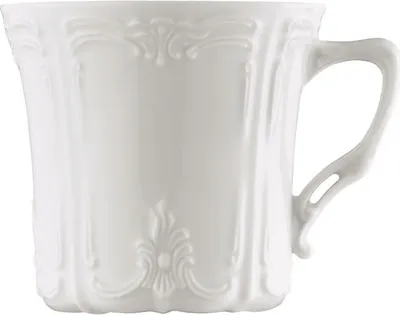 Produktbild von Hutschenreuther Baronesse Espressotasse, Mokkatasse, Obertasse, Estelle Weiß, Porzellan, 100 ml, 14722
