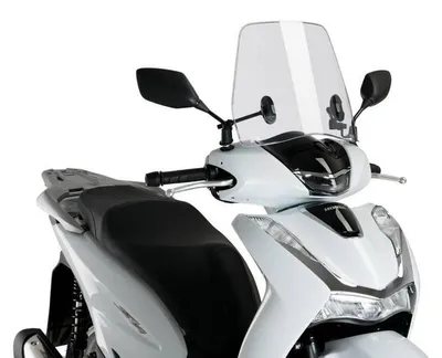 Produktbild von PUIG 20363W Rollerscheibe Trafic  passend fuer HONDA SCOOPY SH350i Transparent