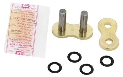 Produktbild von Did 530vx3 Rs Kettenglied Mit Clip Golden  Golden One Size