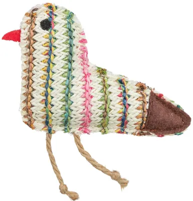 Produktbild von TRIXIE weiches Katzenspielzeug Vogel, Plüschtier für Katzen – 11 cm