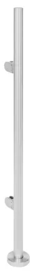 Produktbild von Geländerpfosten, langlebiger Edelstahl, Bodenmontage-Kompatibilität, Endpfosten (110cm)