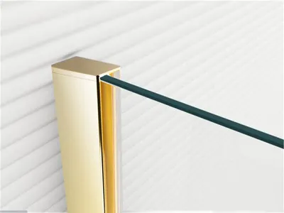 Produktbild von Glaszentrum Hagen - 2000x47x21 mm Aluminiumprofil - Wandprofil - Bodenprofil - GOLD