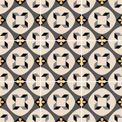 Obrázek produktu pro Samolepicí obkladové nálepky do kuchyně a koupelny – 9 cementových obkladových nálepek Ninorio Azulejos – 9 nálepek o rozměrech 10 x 10 cm