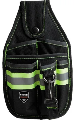 Imagen del producto de Bolsa de herramientas kwb con compartimentos grandes y pequeños, color