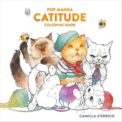 Obrázok produktu pre Pop Manga Catitude Coloring Book