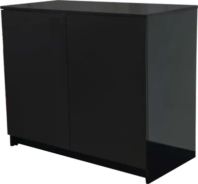 Produktbild von Terra Della Terrariumschrank schwarz, Maße: 90 x 45 x 76cm