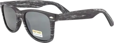 Produktbild von Freak Scene Sonnenbrille - M - Holz-Stil grau