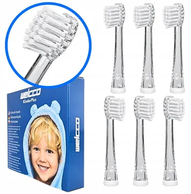 Produktbild von Welcco Zahnbürstenköpfe Ersatz für Kinder SG 513 SG 977 6 Stück
