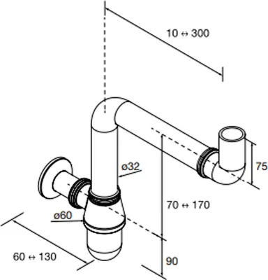 Obrázok produktu pre Salgar SIPHON CONNECTION