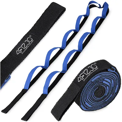 Produktbild von 4FIZJO Dehnband Yoga-Gurt, 233 cm, Baumwolle, für Stretching und Fitness