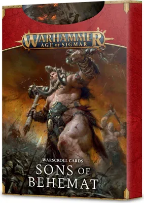 Produktbild von Warscroll Cards Sons of Behemat
