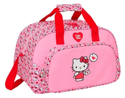 Image de Sac Safta Hello Kitty 22 l, 40 x 24 x 23 cm, rose, pour enfants, rose, taille unique