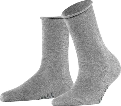 Image de FALKE Chaussettes Femme Active Breeze - Uni, bord roulé, fibre Lyocell Gris 39-42