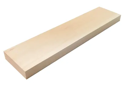 Produktbild von 1 Stück Lindenholz, unbehandelt zum Drechseln oder Schnitzen 40x10x2,5cm
