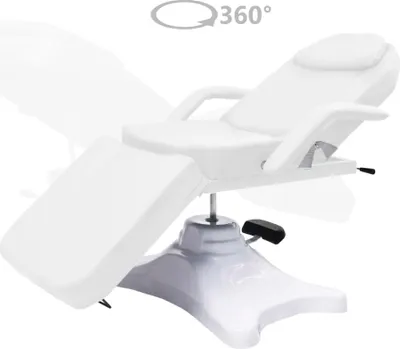 Produktbild von vidaXL Massagetisch Weiß 180x62x(86,5-118) cm